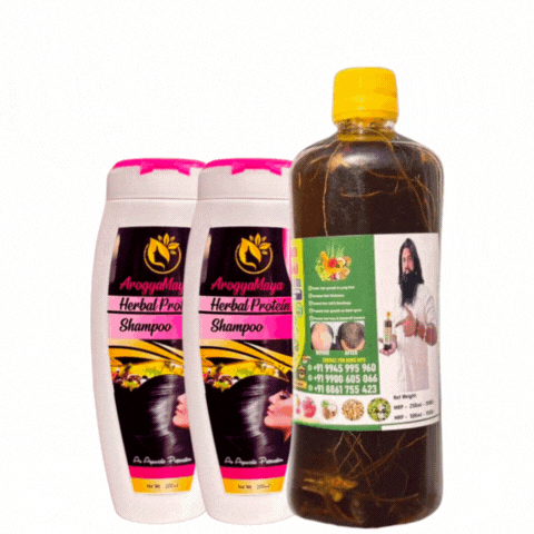Neelambari Hakki Pikki + Herbal Protein Shampoo (pack of 3)